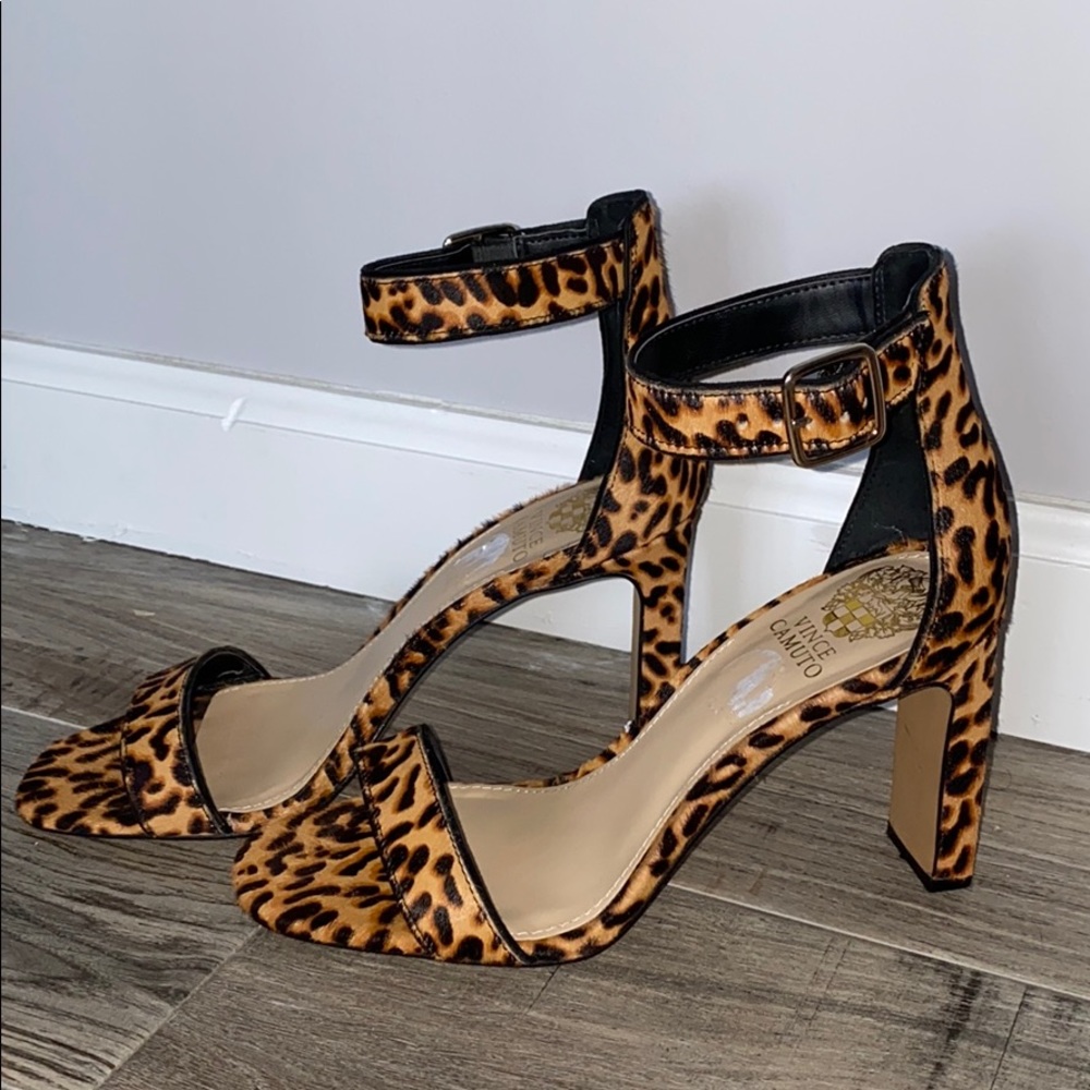 Cheetah print heels